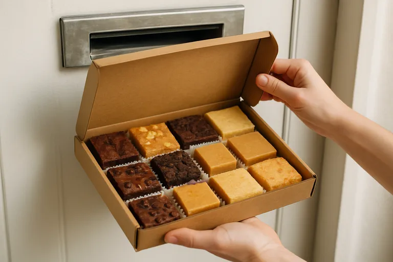 Een smakelijke verrassing door de brievenbus